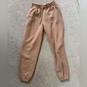 NWT Brown Abercrombie & Fitch Essential Sunday Sweatpant